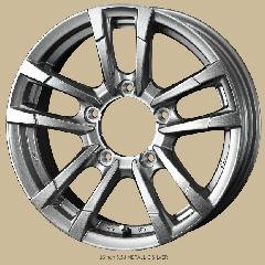 WEDS プロディータ HC2 1655+22 メタリックシルバー