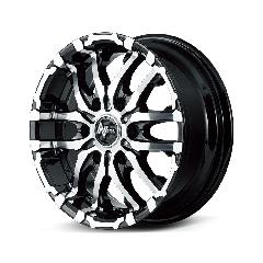 NITRO POWER M26 CROSS FANG 1655+20 ブラックメタリック/ミラーカット(BMM)