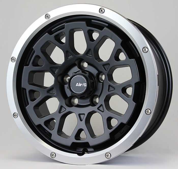 Air/G Rocks 1660 Matte Black マットブラック 切削DC（ダイヤカット）