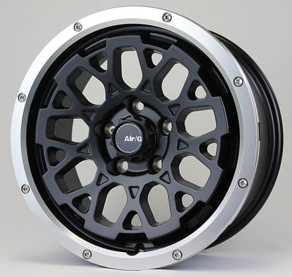 Air/G Rocks 1660 Matte Black マットブラック 切削DC（ダイヤカット）