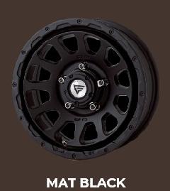 DELTA FORCE OVAL 16インチ マットブラック 1660-5
