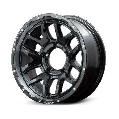 RAYS TEAM DAYTONA F6Boost for JIMNY セミグロスブラック(N1) (16×5.5J)