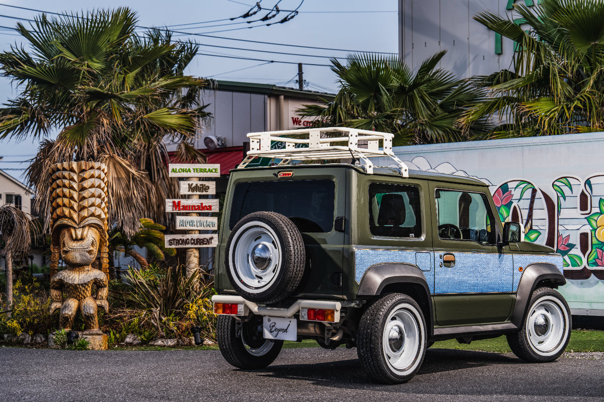 アウターハンドルカバー 3点セット カラー：ウッド【JB64W/JB74W】