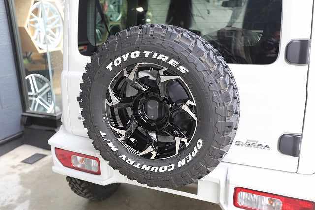 WALD ボルサリノ V11-SUV 16インチ ブラックポリッシュ