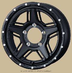 WEDS アドベンチャー MUD VANCE 07 1655+22 フルマットブラック