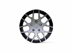 KFW M-MOTION ホイル 1870±0 5/139 JB74Wシエラ専用設計 ブラックポリッシュ