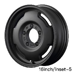 販売終了 APIO アルミホイール WILDBOAR SR 1655-5 アイアンブラック