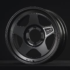 BRADLEY FORGED α 16×6.5J-5 マットシャドーブラック
