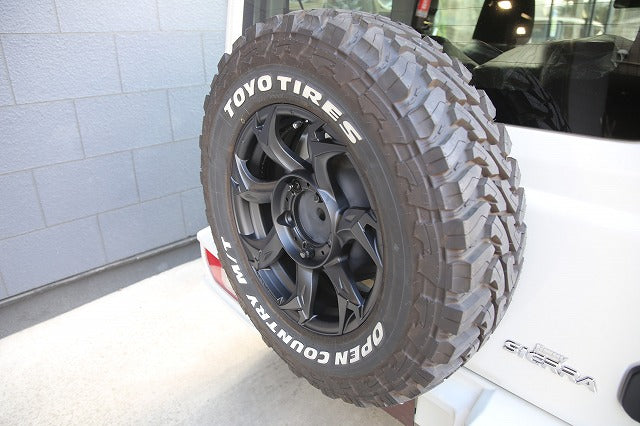 WALD ボルサリノ V11-SUV 16インチ ブラック JIMNYPARK限定モデル