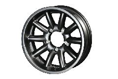 "JEEN" マットブラック 16インチ6J オフセット-25