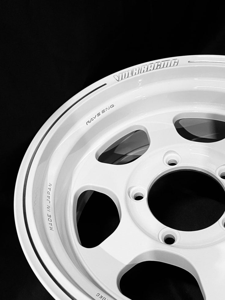 CARSTYLE Special Edition RAYS TE37XT 純白ホワイト