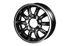 "JEEN" マットブラック 16インチ5.5J オフセット+22