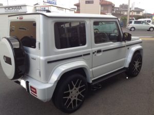 KFW M-MOTION ホイル 1870±0 5/139 JB74Wシエラ専用設計 ブラックポリッシュ